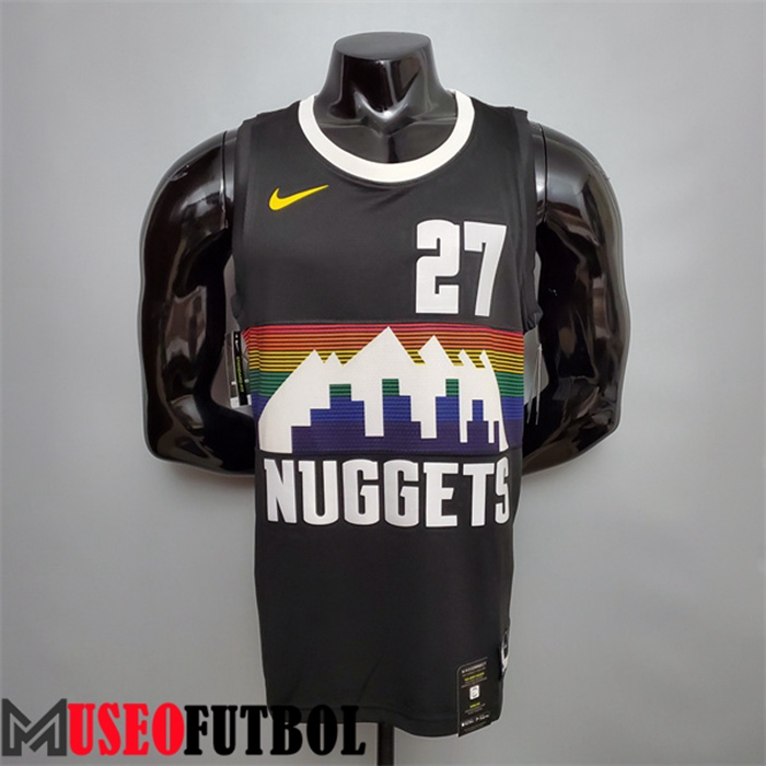 Camiseta Denver Nuggets (Murray #27) Negro City Edition