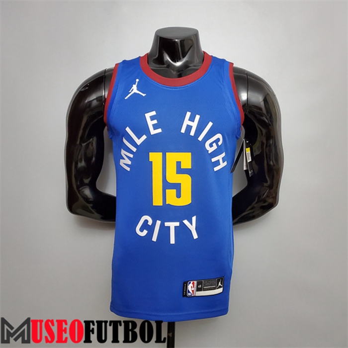 Camiseta Denver Nuggets (Jokic #15) Azul Theme Limited City Edition