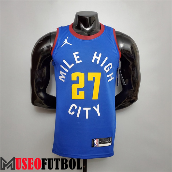 Camiseta Denver Nuggets (Murray #27) Azul Theme Limited City Edition