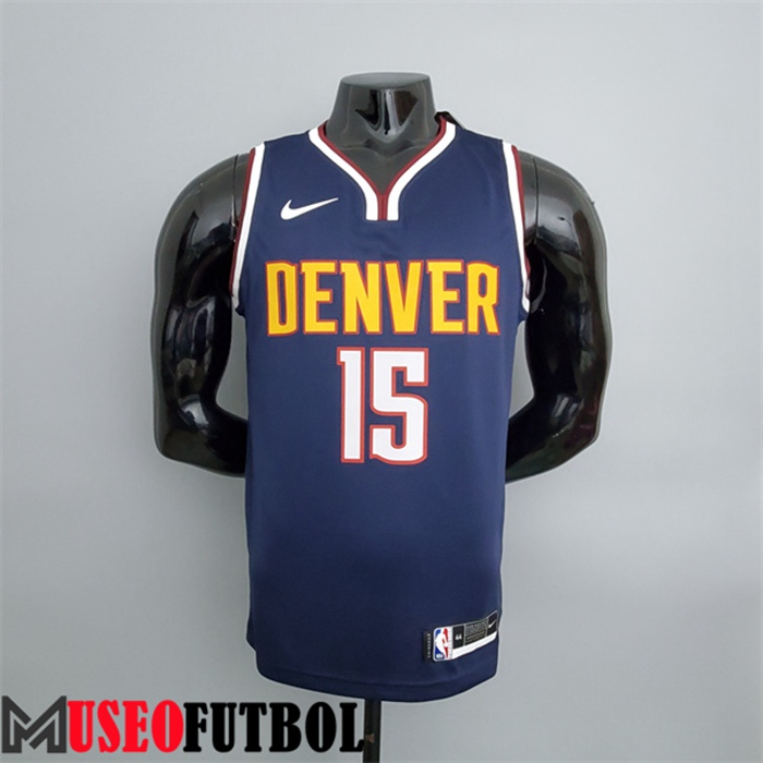 Camiseta Denver Nuggets (Jokic #15) Azul Marins