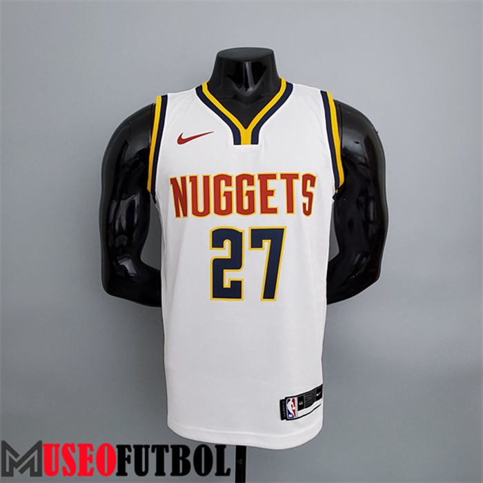 Camiseta Denver Nuggets (Murray #27) Blanco Limited