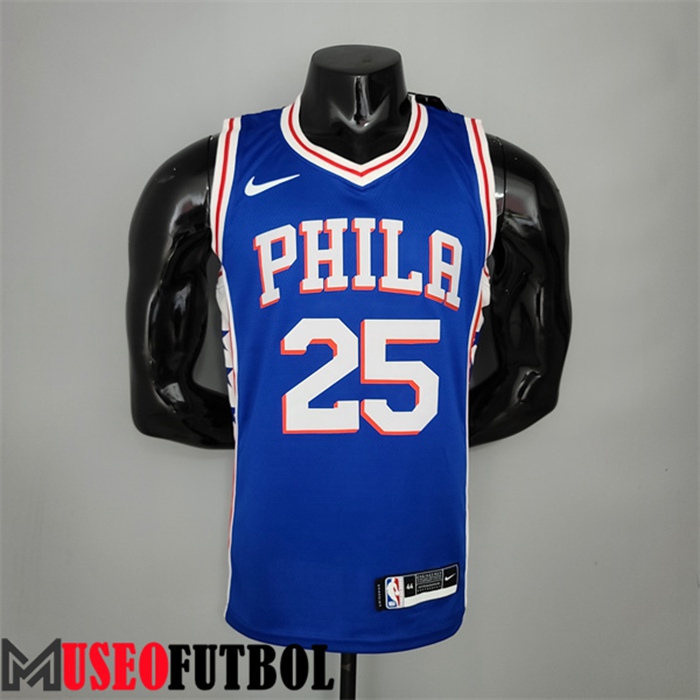 Camiseta Detroit Pistons (Simmons #25) Azul