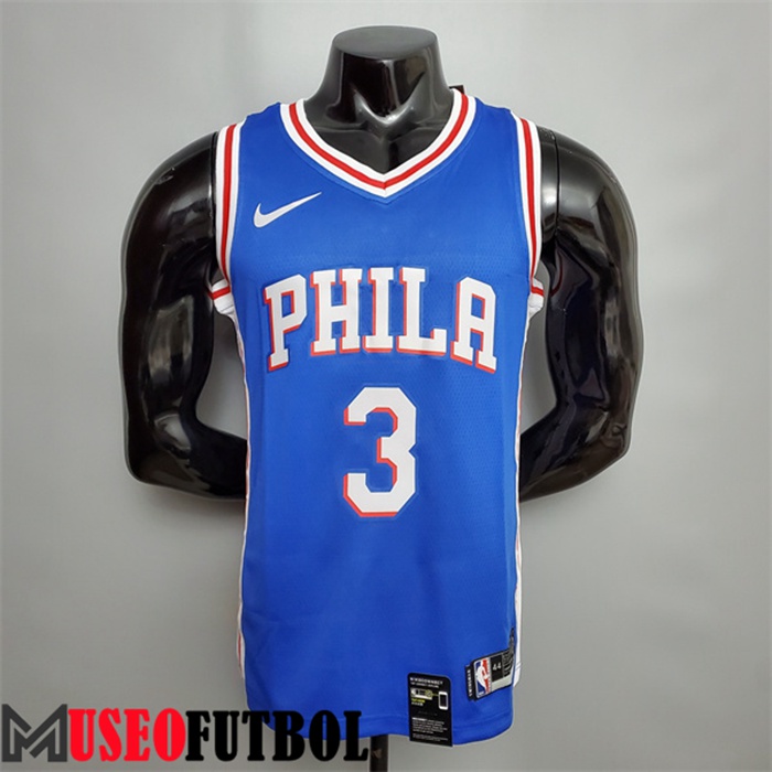 Camiseta Detroit Pistons (Iverson #3) Azul