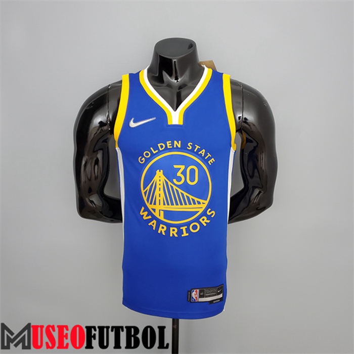 Camiseta Golden State Warriors (Gurry #30) Azul 75 Aniversario