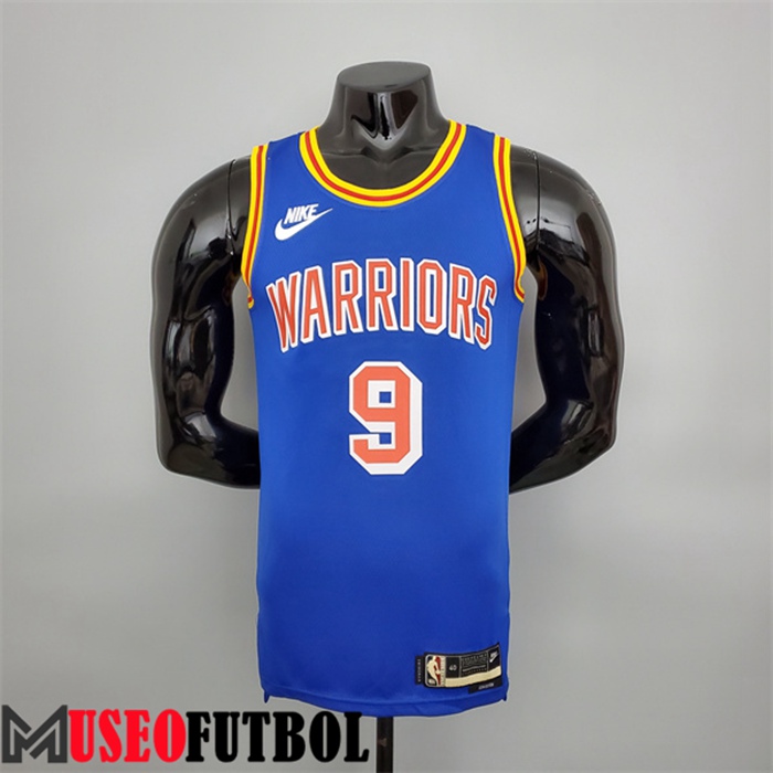 Camiseta Golden State Warriors (Iguodala #9) Azul Retro 75 Aniversario