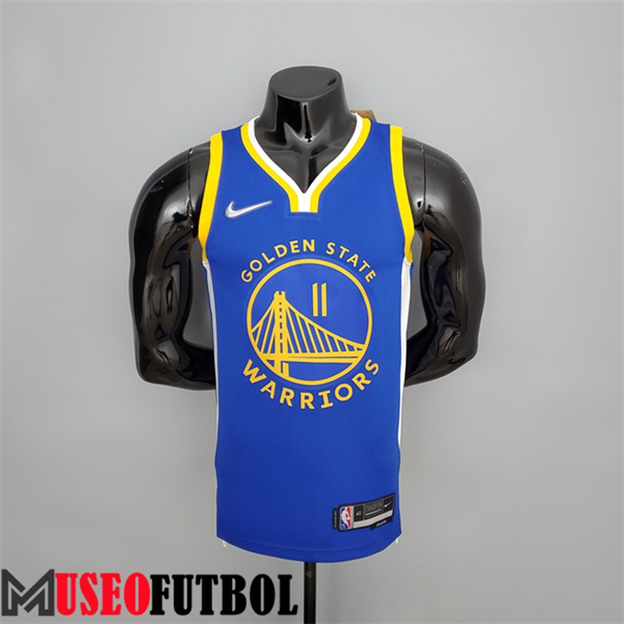 Camiseta Golden State Warriors (Thompson #11) Azul 75 Aniversario