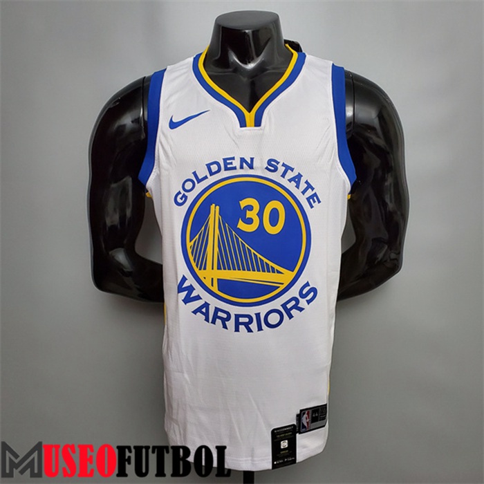 Camiseta Golden State Warriors (Curry #30) Blanco