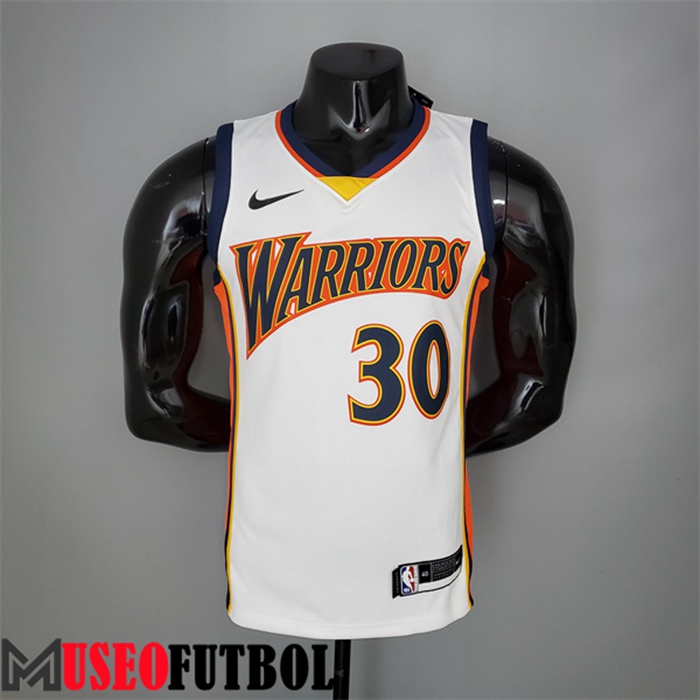 Camiseta Golden State Warriors (Curry #30) Blanco Recrue