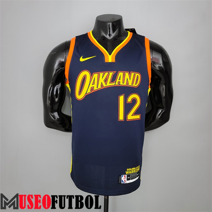 Camiseta Golden State Warriors (Oubre Jr.#12) Negro