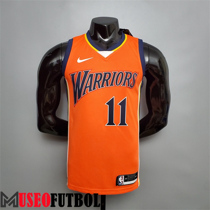 Camiseta Golden State Warriors (Thompson #11) Naranja