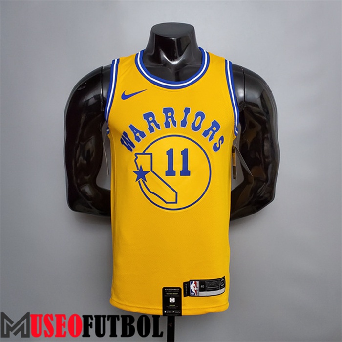 Camiseta Golden State Warriors (Thompson #11) Amarillo Retro Version