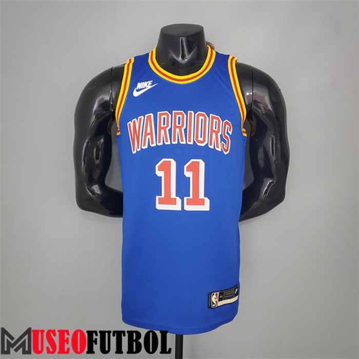 Camiseta Golden State Warriors (Thompson #11) Azul 75 Aniversario