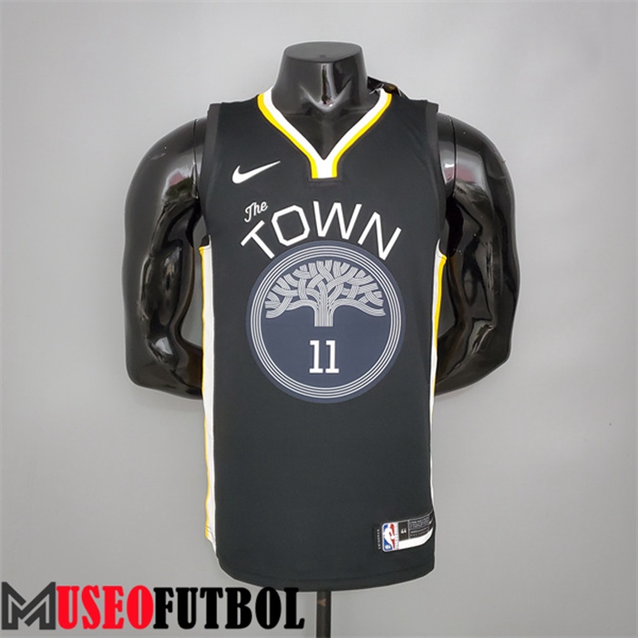 Camiseta Golden State Warriors (Thompson #11) Negro