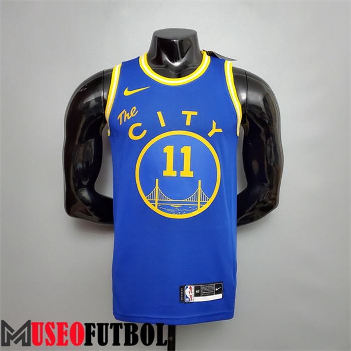 Camiseta Golden State Warriors (Thompson #11) Azul Tram Version