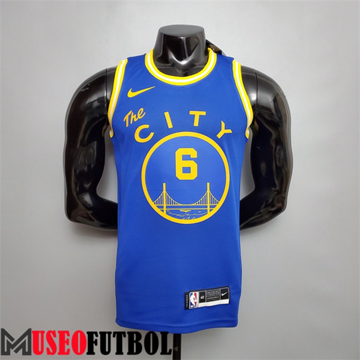 Camiseta Golden State Warriors (Young #6) Azul Tram Version