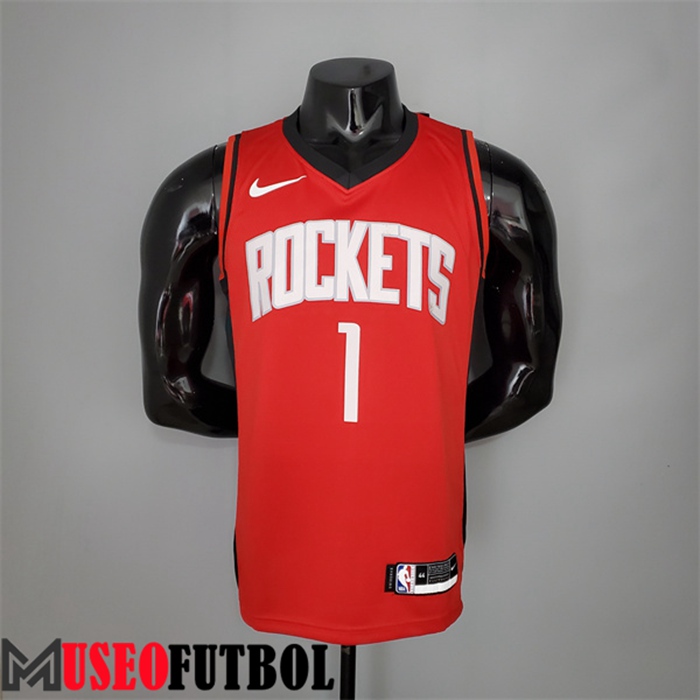 Camiseta Houston Rockets (McGrady #1) 2021 Rojo