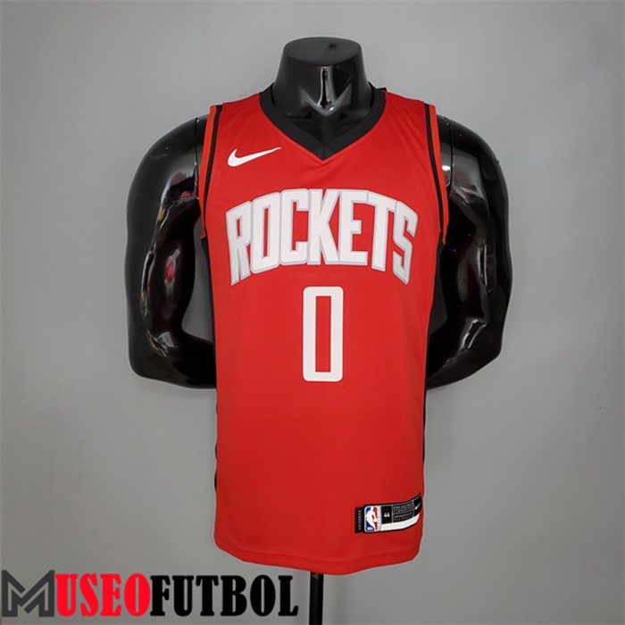 Camiseta Houston Rockets (Westbrook #0) 2021 Rojo