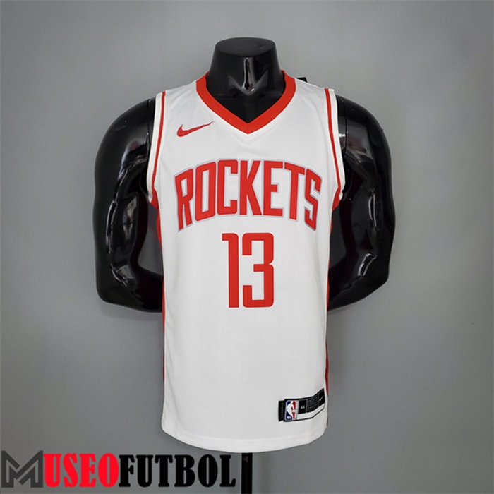 Camiseta Houston Rockets (Harden #13) 2021 Blanco