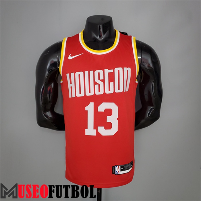 Camiseta Houston Rockets (Harden #13) Retro Rojo