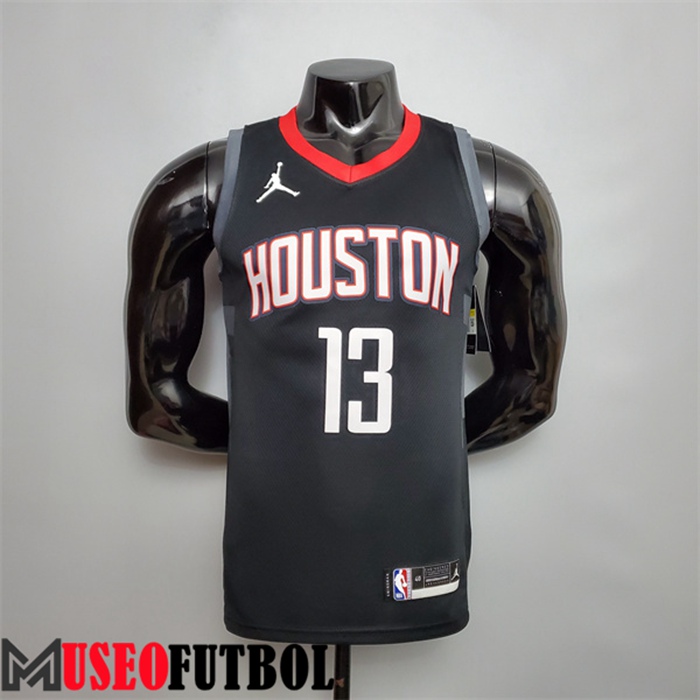 Camiseta Houston Rockets (Harden #13) Negro Jordan Theme Limited City Edition