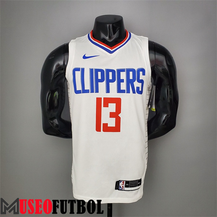 Camiseta Los Angeles Clippers (George #13) Blanco Limited Edition