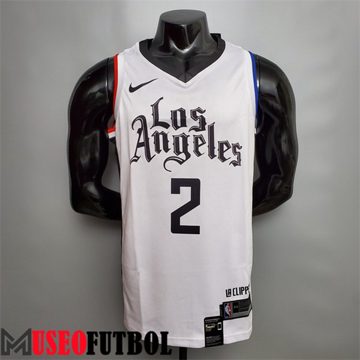 Camiseta Los Angeles Clippers (Leonard #2) Blanco