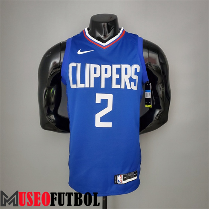 Camiseta Los Angeles Clippers (Leonard #2) Azul Limited Edition