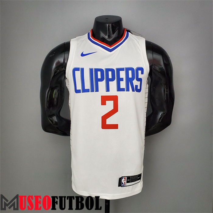 Camiseta Los Angeles Clippers (Leonard #2) Blanco Limited Edition