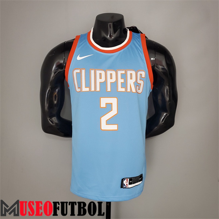 Camiseta Los Angeles Clippers (Leonard #2) Azul