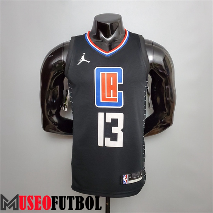 Camiseta Los Angeles Clippers (George #13) Negro Theme Limited City Edition