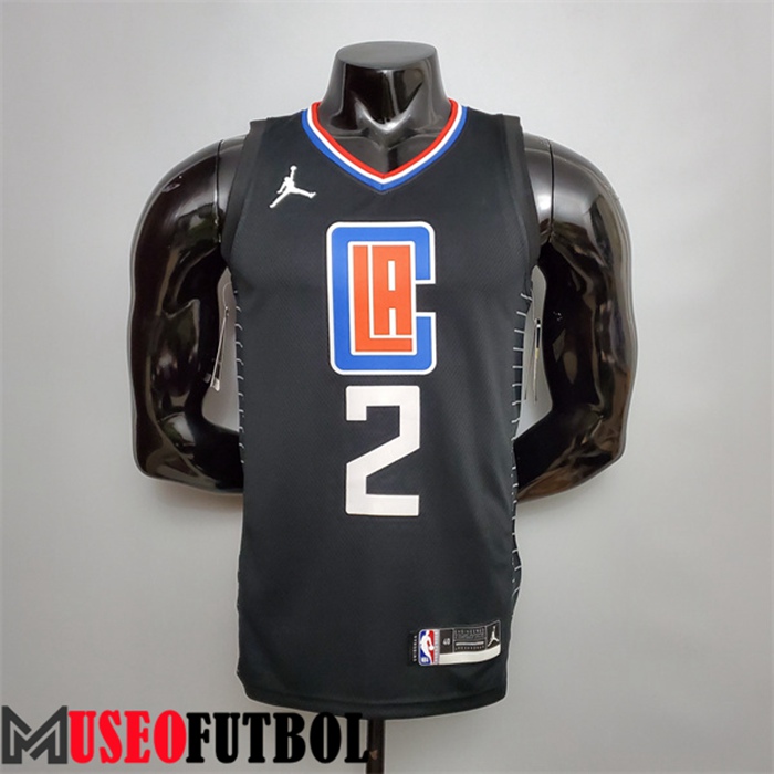 Camiseta Los Angeles Clippers (Leonard #2) Negro Theme Limited City Edition