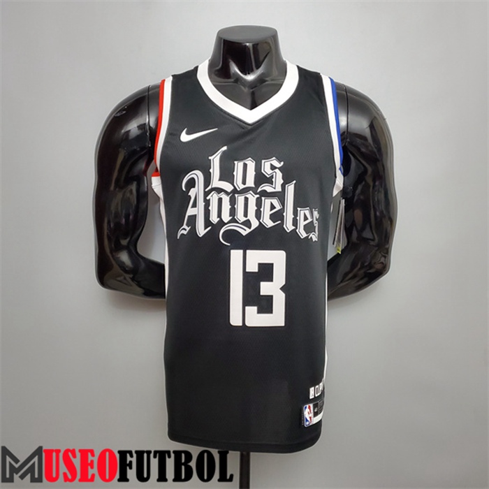 Camiseta Los Angeles Clippers (George #13) Negro