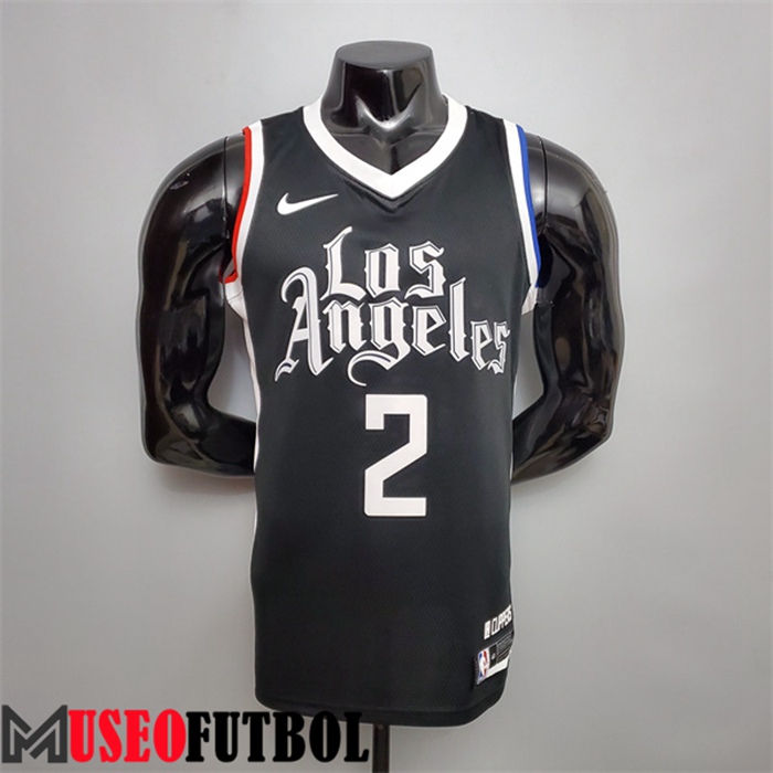 Camiseta Los Angeles Clippers (Leonard #2) Negro