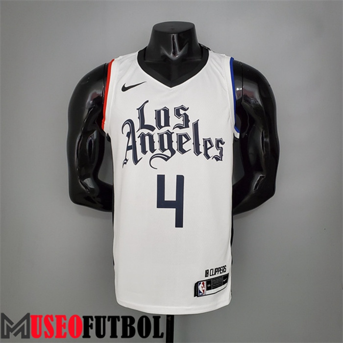 Camiseta Los Angeles Clippers (Rondo #4) Blanco