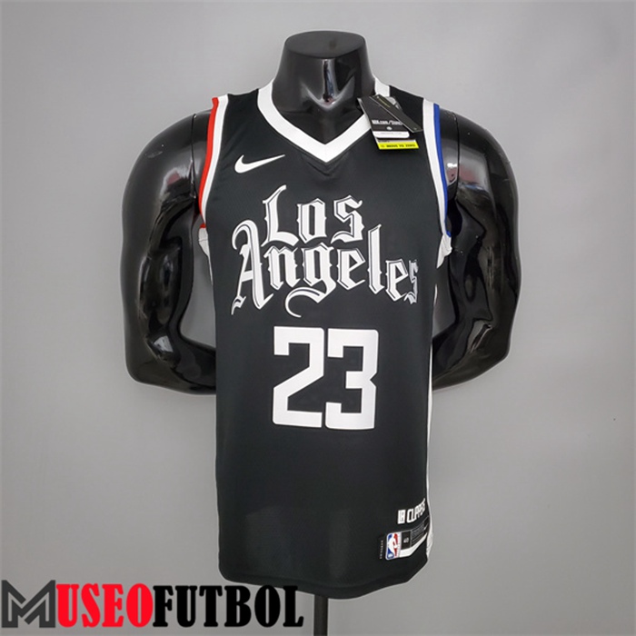 Camiseta Los Angeles Clippers (Williams #23) Negro