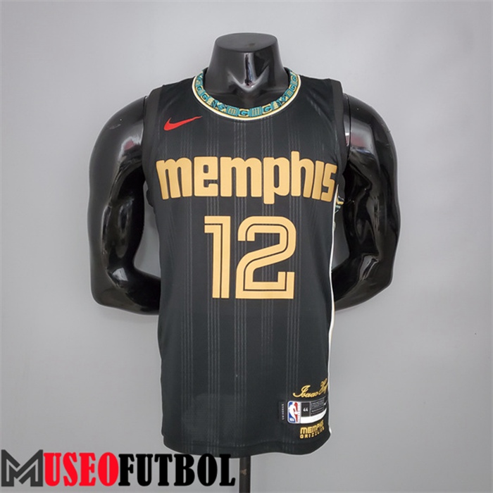 Camiseta Memphis Grizzlies (Orantt #12) Negro City Edition