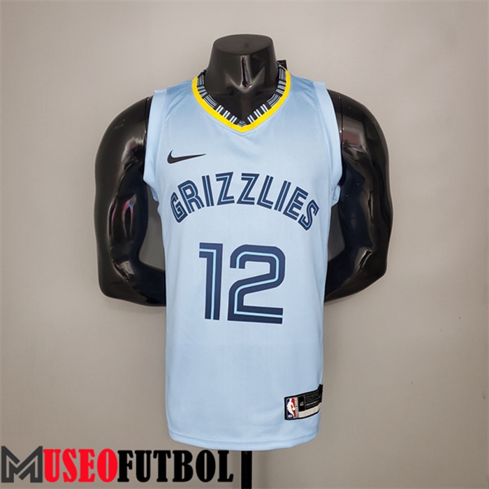 Camiseta Memphis Grizzlies (Orantt #12) Azul Claro City Edition