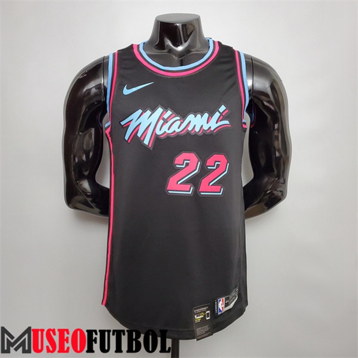 Camiseta Miami Heat (Butler #22) Negro