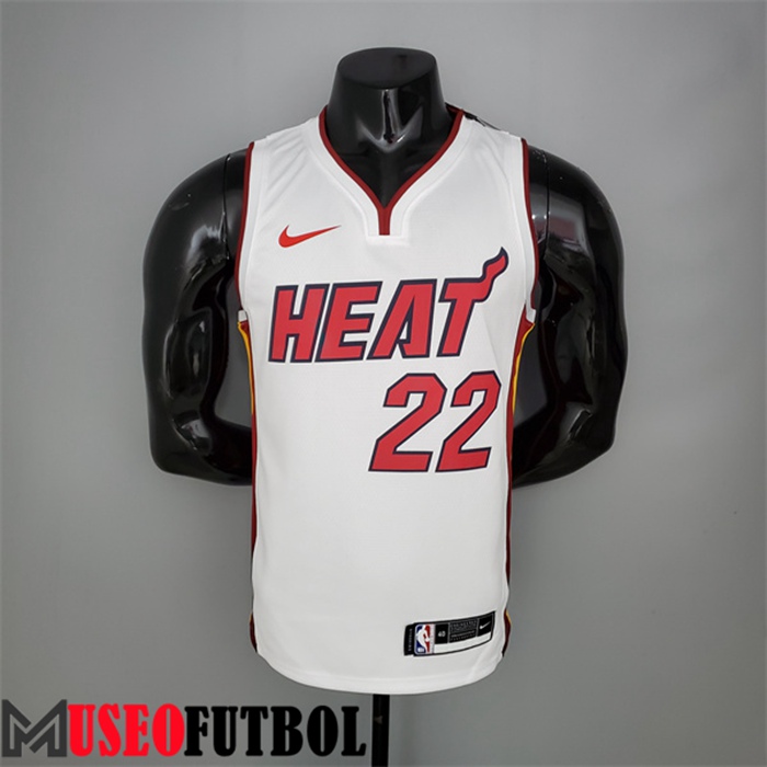 Camiseta Miami Heat (Butler #22) Blanco