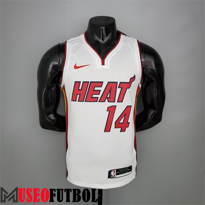 Camiseta Miami Heat (Herro #14) Blanco