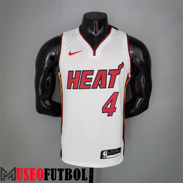 Camiseta Miami Heat (Oladipo #4) Blanco