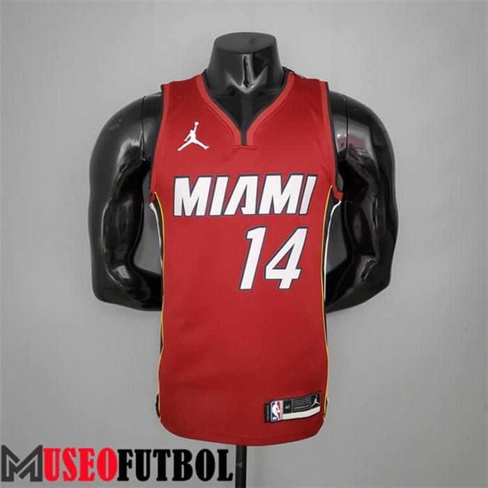 Camiseta Miami Heat (Herro #14) Vin Rojo