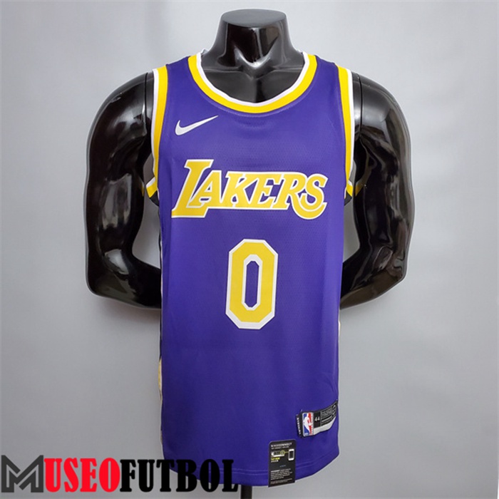 Camiseta Los Angeles Lakers (Kuzma #0) Púrpura