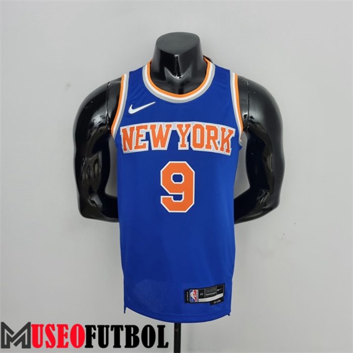 Camiseta New York Knicks (Barrett #17) Azul 75 Aniversario