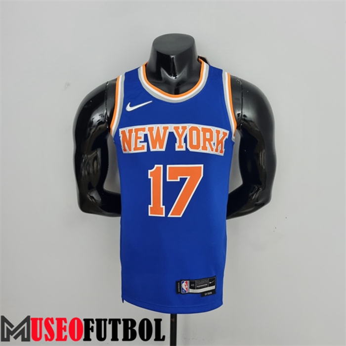 Camiseta New York Knicks (Lin #17) Azul 75 Aniversario