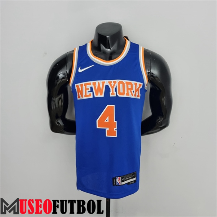 Camiseta New York Knicks (Ross #4) Azul 75 Aniversario