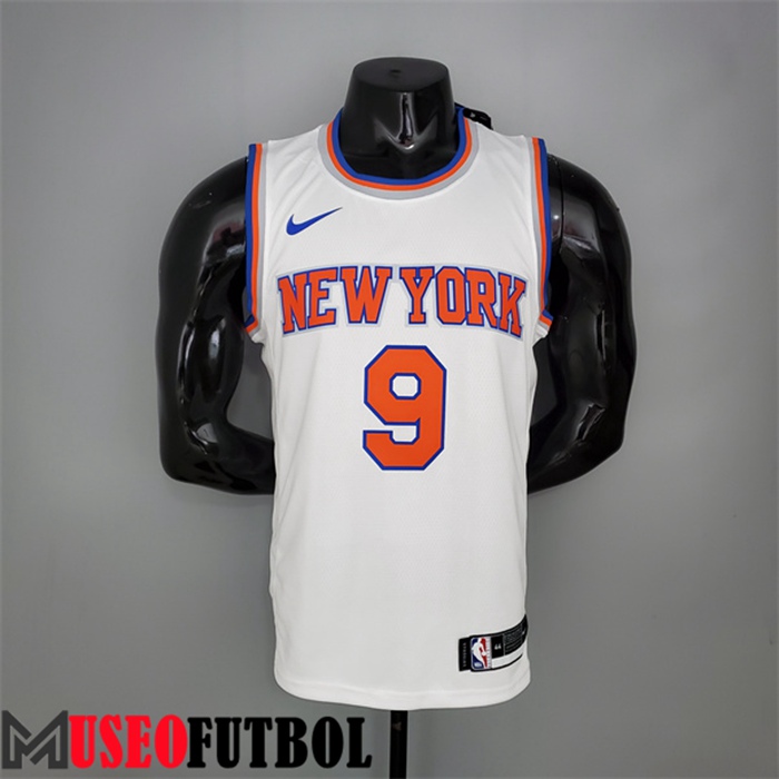 Camiseta New York Knicks (Barrett #9) 2021 Blanco