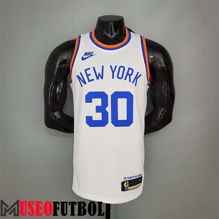 Camiseta New York Knicks (Randle #30) Blanco 75 Aniversario