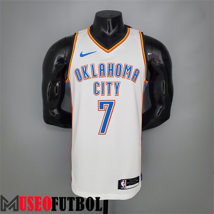 Camiseta Oklahoma City Thunder (Anthony #7) Blanco