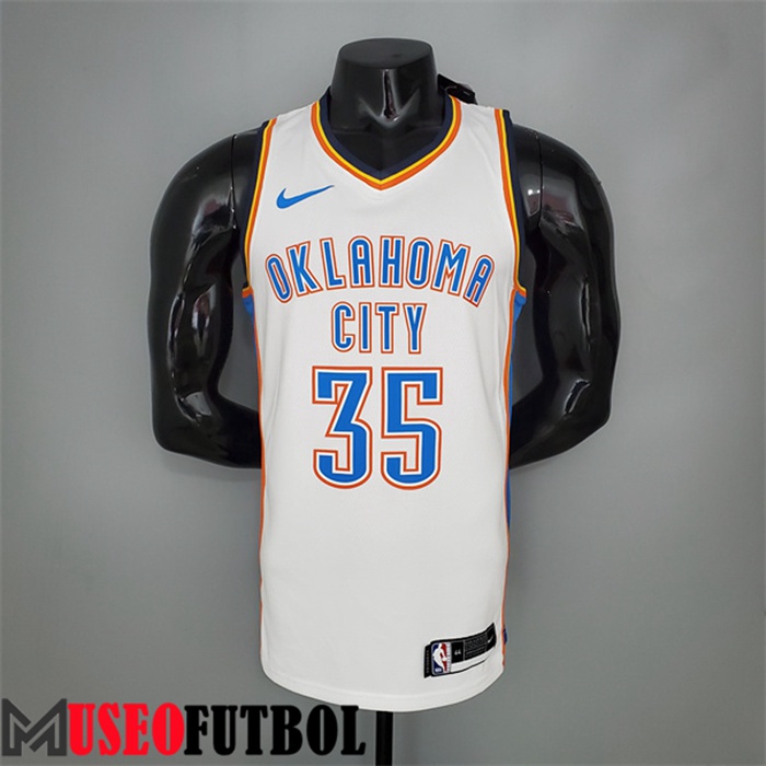 Camiseta Oklahoma City Thunder (Durant #35) Blanco